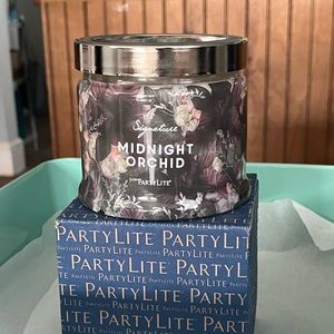 PartyLite 3 Wick - Midnight Orchid - new in box